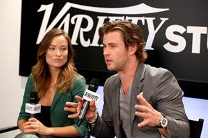 Olivia Wilde Variety Studio At Holt Renfrew - Day 1 - 2013 Toronto International Film Festival - September 7, 2013