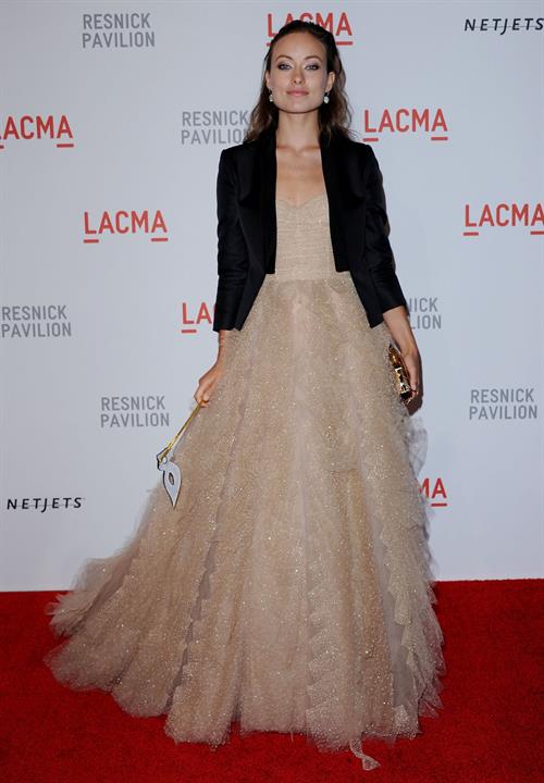 Olivia Wilde lacma presents The Unmasking of Resnick Pavilion Opening Gala September 25, 2010 