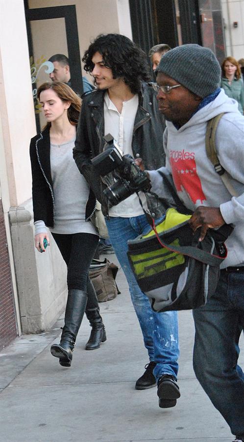 Emma Watson Out and about in Beverly Hills 12.02.13 
