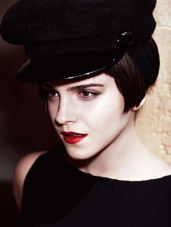 Emma Watson Alei Lubomirski photoshoot 2011 for Harper's Bazaar 
