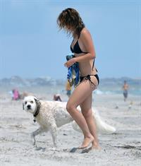 Olivia Wilde in a Bikini on the beach in Wilmington,North Carolina 8/22/12 