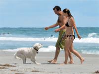 Olivia Wilde in a Bikini on the beach in Wilmington,North Carolina 8/22/12 