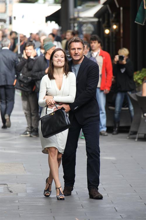 Olivia Wilde Filming  Third Person  in Rome (10/17/12) 