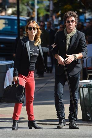 Olivia Wilde at Cafe Gitane in Nolita - September 24, 2012 