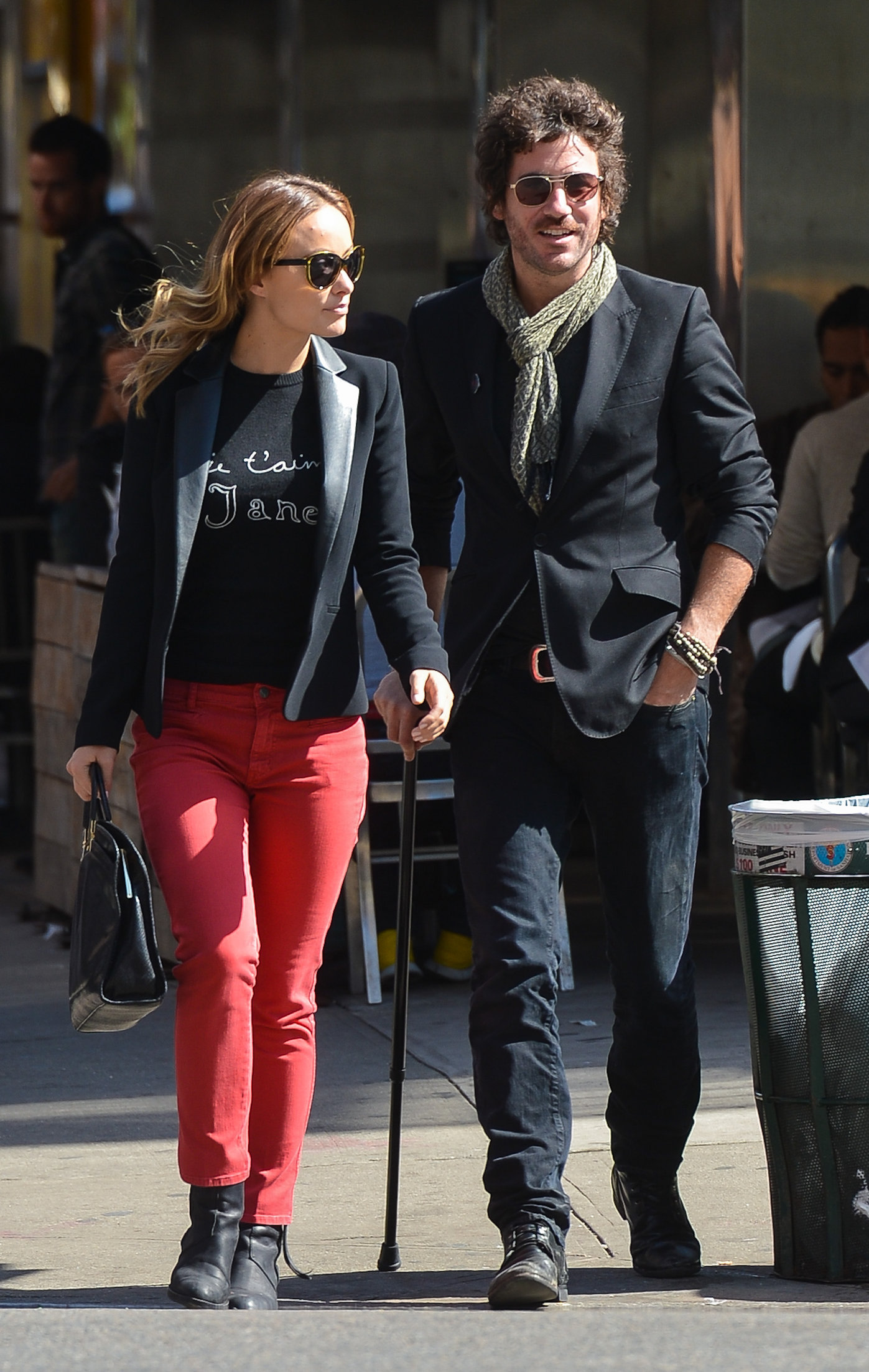 Olivia Wilde at Cafe Gitane in Nolita - September 24, 2012 