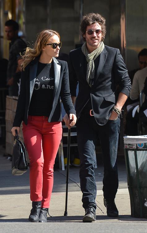 Olivia Wilde at Cafe Gitane in Nolita - September 24, 2012 