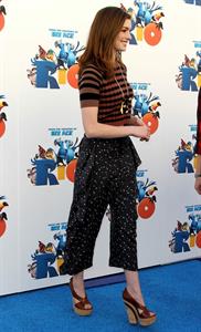 Anne Hathaway 20th Century Fox press day for Rio at Zanuck Theater January 28, 2011 