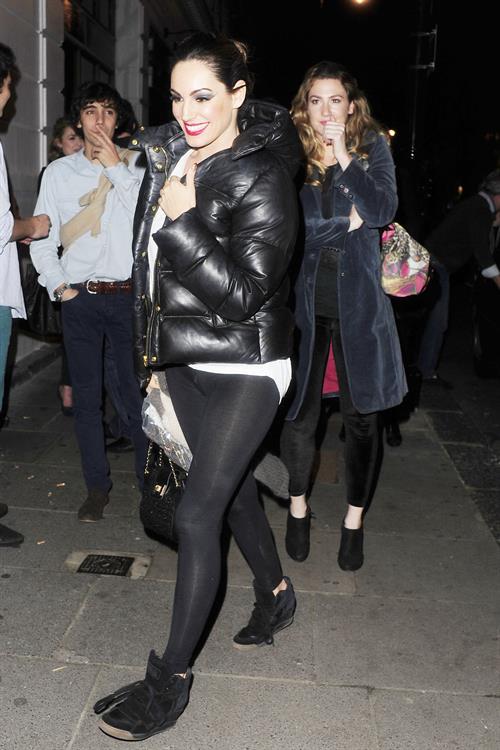 Kelly Brook at Crazy Horse in London 11/16/12