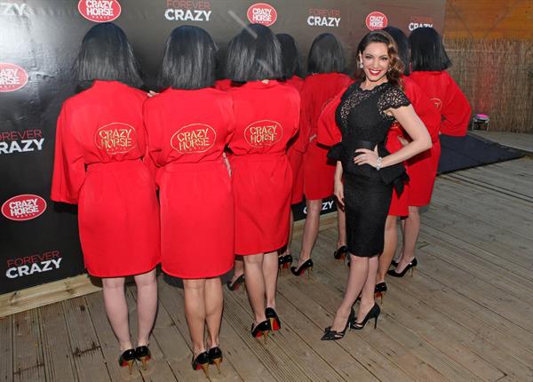 Kelly Brook Crazy Horse Paris presents Forever Crazy in London 10/16/12 