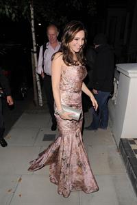 Kelly Brook Arriving home after Elton John Party - June 29, 2012