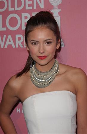 Nina Dobrev 2nd annual Golden Globes party saluting young Hollywood held at Nobu Los Angeles in West Hollywood