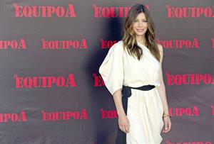 Jessica Biel a team photocall Madrid Spain Juily 25, 1010