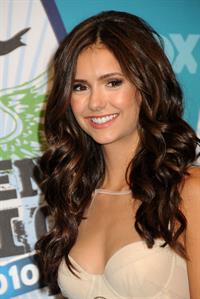 Nina Dobrev 2010 Teen Choice awards at Gibson Amphitheatre on August 8