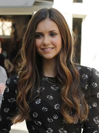 Nina Dobrev Visits  Etra  at The Grove in L.A. (September 28, 2012)