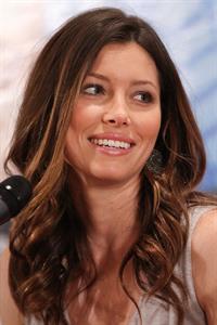 Jessica Biel at a press conference of the A-Team in Mexico City June 1, 2010 