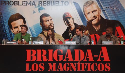 Jessica Biel at a press conference of the A-Team in Mexico City June 1, 2010 