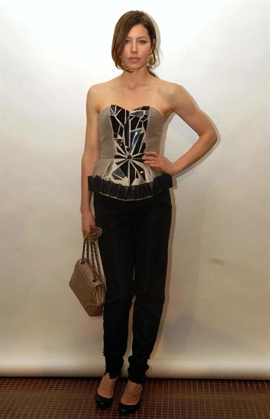 Jessica Biel Victor de Souza Fall 2010 collection - February 17, 2010 