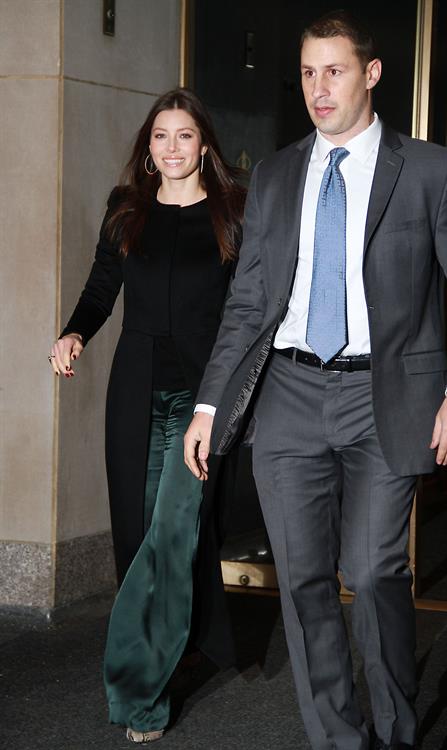 Jessica Biel at the Today Show in New York 8-12-2011 