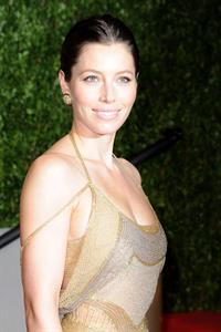 Jessica Biel Vanity Fair Oscar Party February 27, 2011 