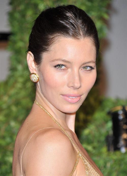 Jessica Biel Vanity Fair Oscar Party February 27, 2011 