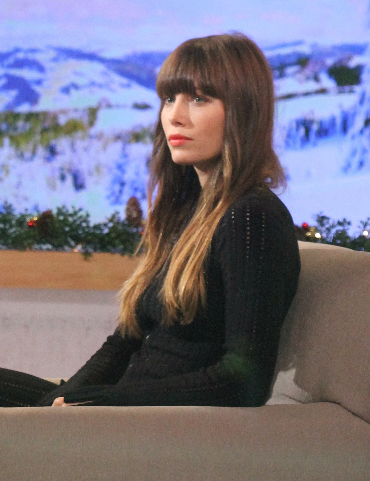 Jessica Biel At GMA Studios in New York City 04.12.12 