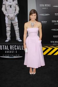 Jessica Biel  Total Recall  Los Angeles Premiere - August 1 2012 
