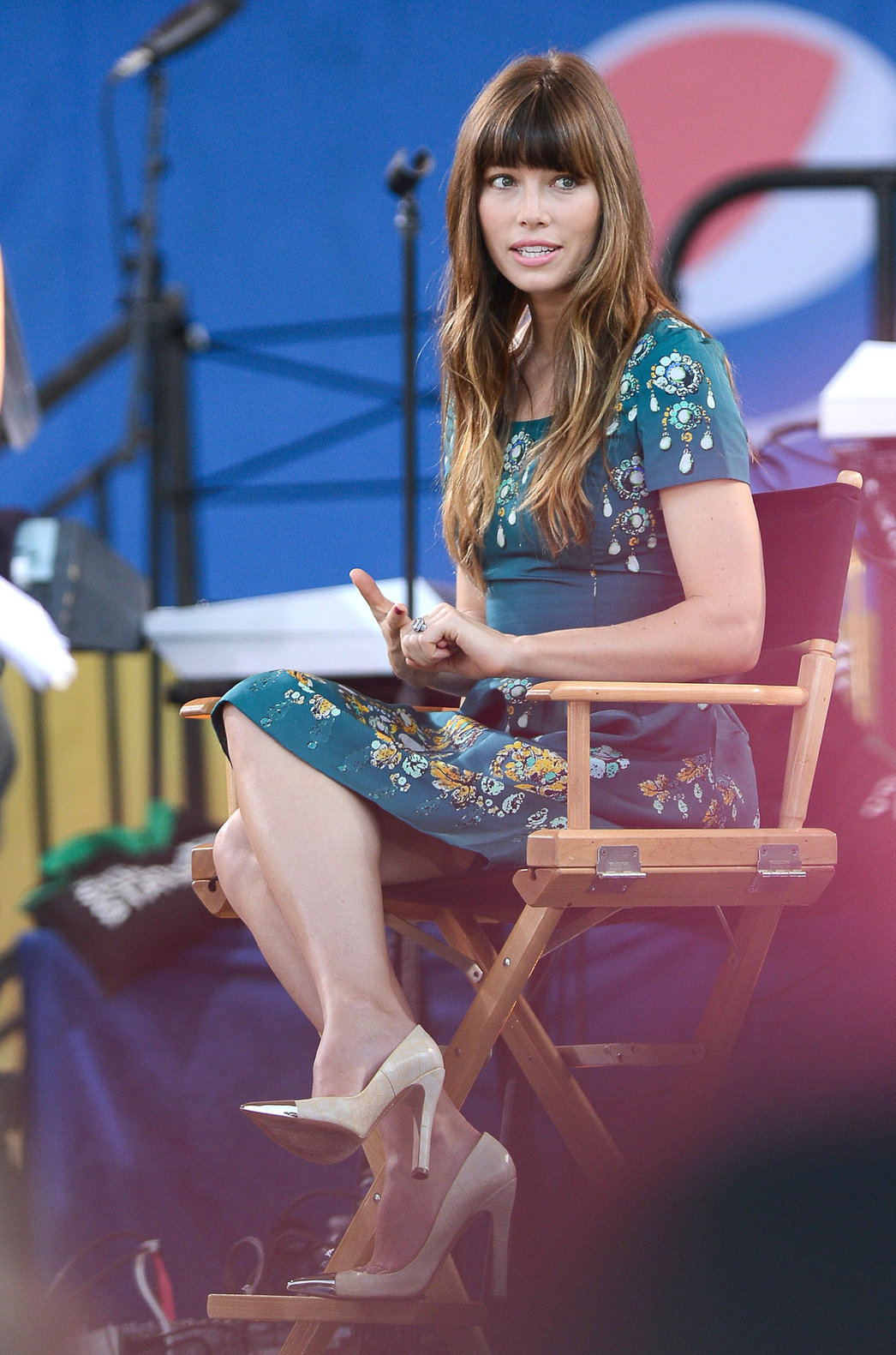Jessica Biel Good Morning America in New York 03.08.12 