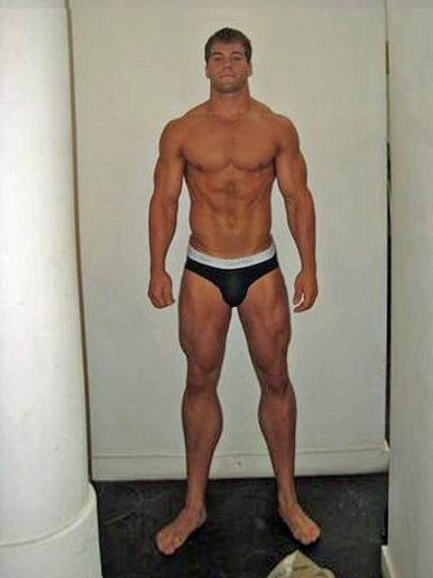 Anonymous in a bikini