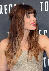 Jessica Biel poses at the Total Recall - Los Angeles Photo Call on July 28, 2012 in Beverly Hills, California