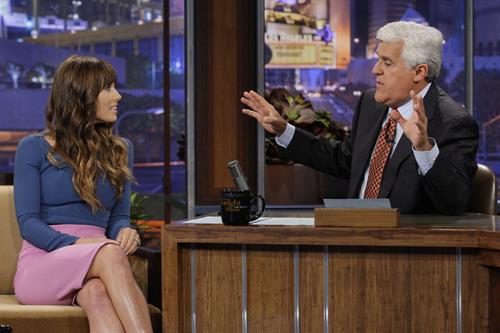 Jessica Biel - The Tonight Show With Jay Leno - July 25, 2012