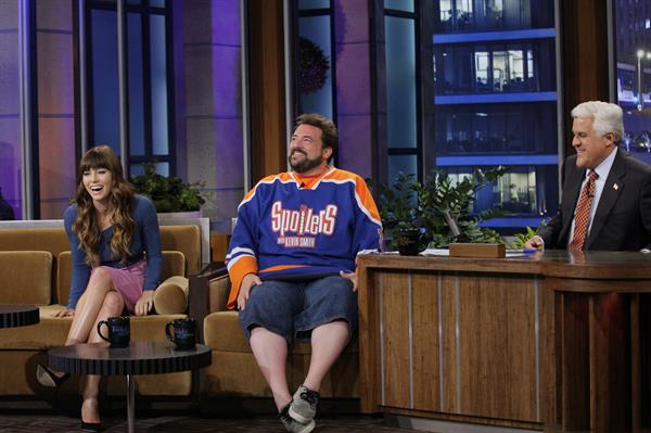 Jessica Biel - The Tonight Show With Jay Leno - July 25, 2012