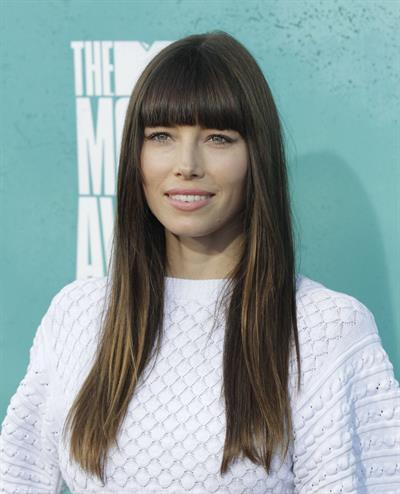 Jessica Biel at 2012 MTV Movie Awards, Los Angeles, June 3, 2012