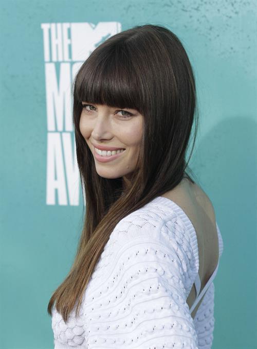 Jessica Biel at 2012 MTV Movie Awards, Los Angeles, June 3, 2012
