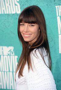 Jessica Biel at 2012 MTV Movie Awards, Los Angeles, June 3, 2012