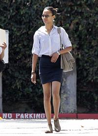 Zoe Saldana in Studio City 7/24/12  