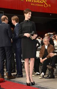 Anne Hathaway attends the Hugh Jackman Hollywood Walk Of Fame Ceremony in Hollywood December 13-2012 
