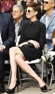 Anne Hathaway attends the Hugh Jackman Hollywood Walk Of Fame Ceremony in Hollywood December 13-2012 