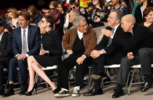 Anne Hathaway attends the Hugh Jackman Hollywood Walk Of Fame Ceremony in Hollywood December 13-2012 