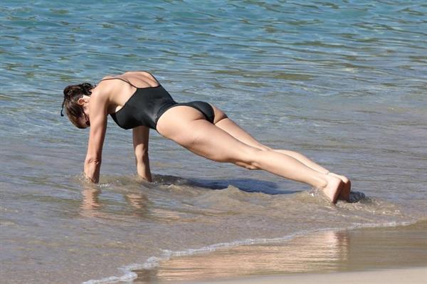 Stephanie Seymour in a bikini