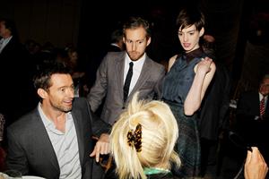Anne Hathaway A Lunch to Celebrate Launch of 'LES MISERABLES at the Four Seasons Restaurant in NYC