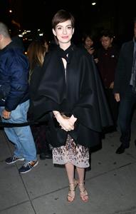 Anne Hathaway Attended the Museum of the Moving Image 27th Annual Black Tie Salute in New York Dec 11, 2012