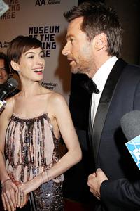 Anne Hathaway Attended the Museum of the Moving Image 27th Annual Black Tie Salute in New York Dec 11, 2012