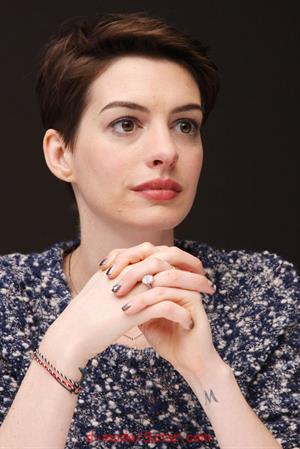 Anne Hathaway Photocall of the musical Les Miserables at the Mandarin Hotel in New York, NY, December 2, 2012