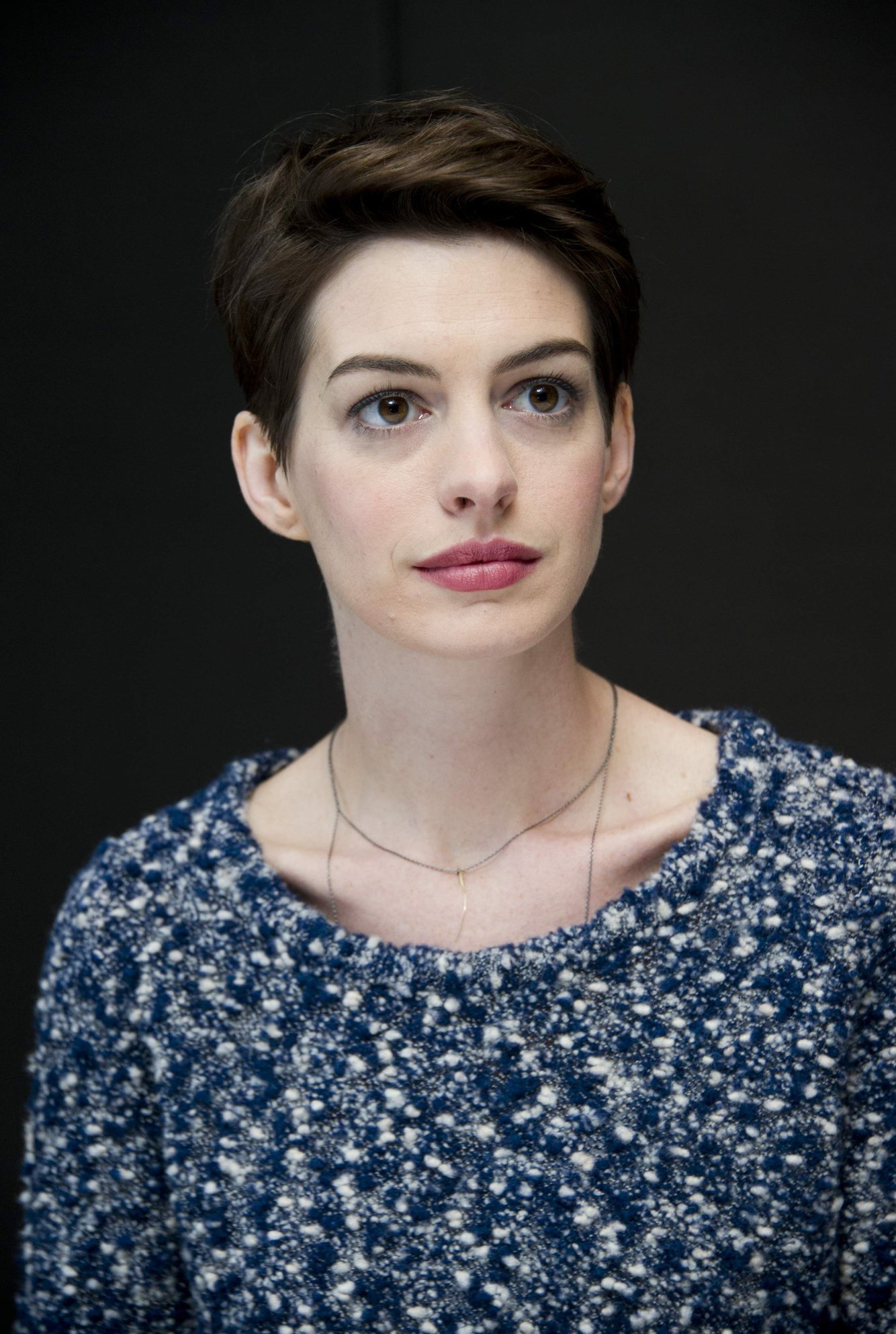 Anne Hathaway Photocall of the musical Les Miserables at the Mandarin Hotel in New York, NY, December 2, 2012