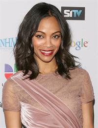 Zoe Saldana  14th Annual NHMC Impact Awards -- Beverly Hills, Feb. 25, 2011 