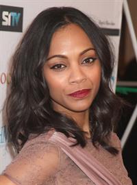Zoe Saldana  14th Annual NHMC Impact Awards -- Beverly Hills, Feb. 25, 2011 