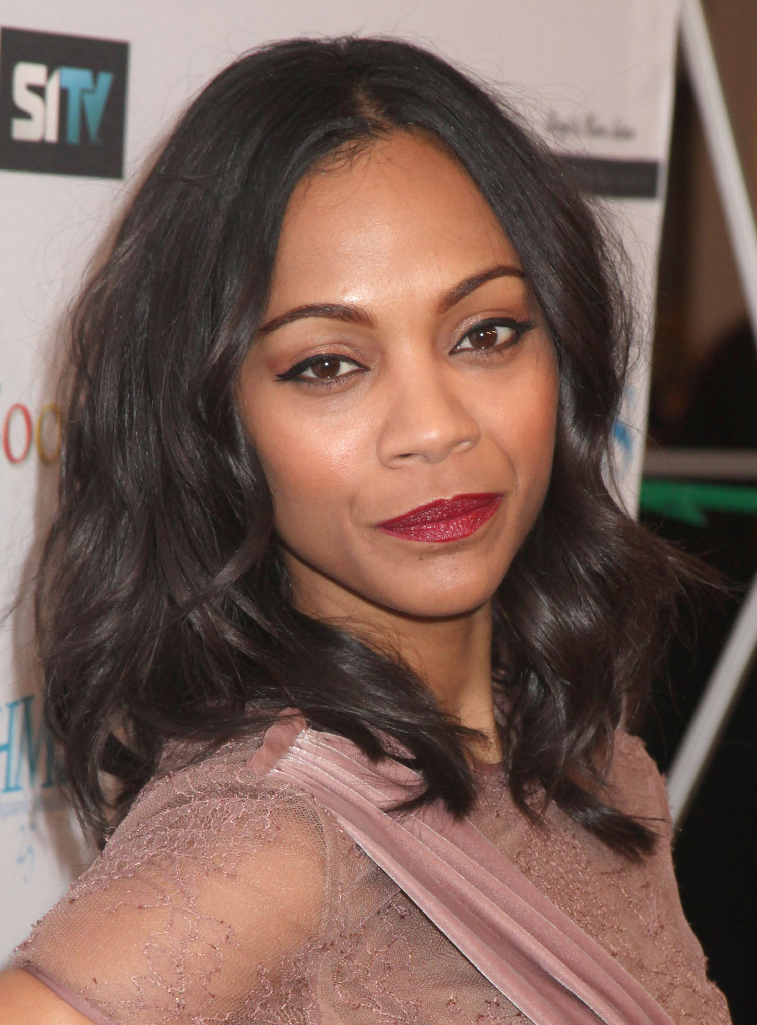 Zoe Saldana  14th Annual NHMC Impact Awards -- Beverly Hills, Feb. 25, 2011 