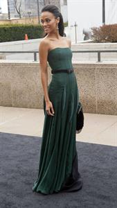 Zoe Saldana Metropolitan Opera 125th Anniversary Gala at Lincoln Center in NYC March 15th, 2009