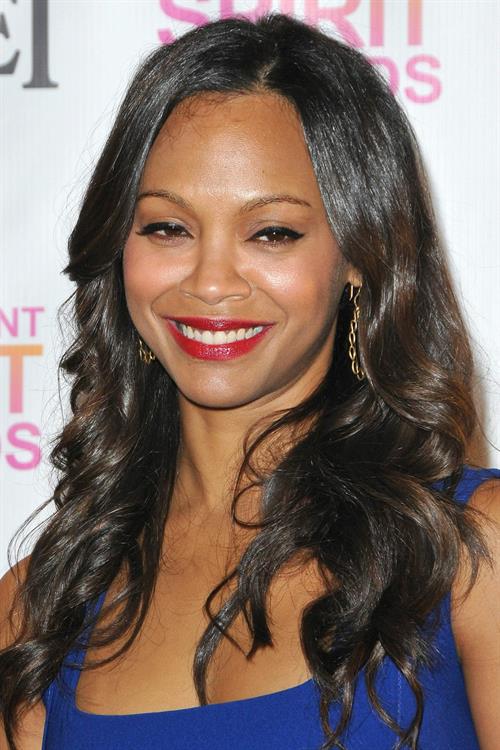 Zoe Saldana 2013 Film Independent Spirit Awards Nominations Press Conference at the W Hollywood on November 27, 2013