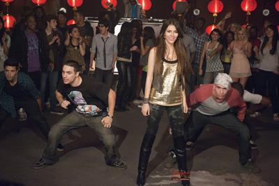 Victoria Justice fst 'Freak the Freak Out' music video set stills 2010 